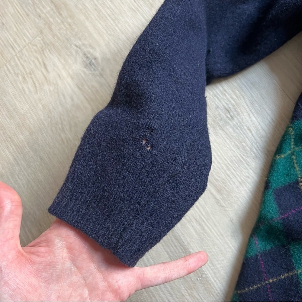 Vintage Evan picone argyle cardigan - Picture 3 of 6